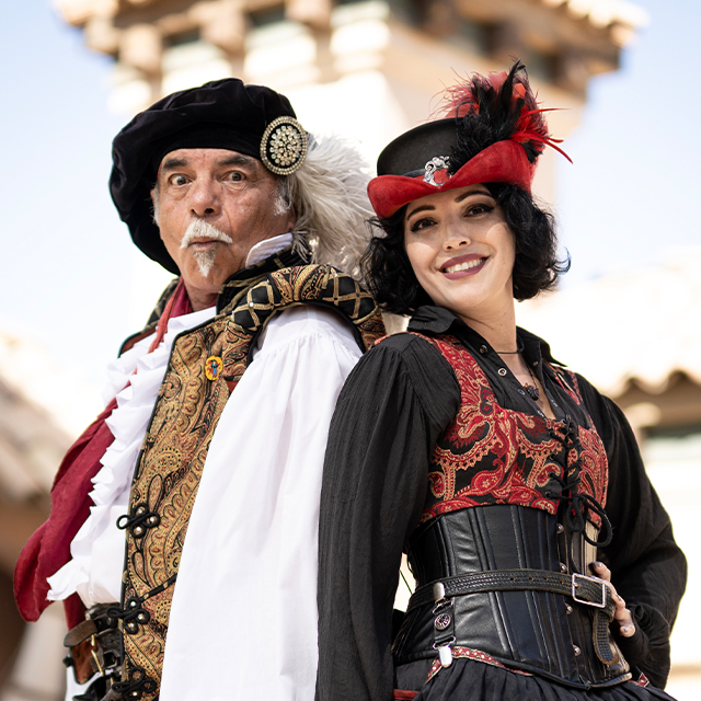 Royal Performers: Don Juan and Esmeralda