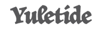 Yuletide Text Logo